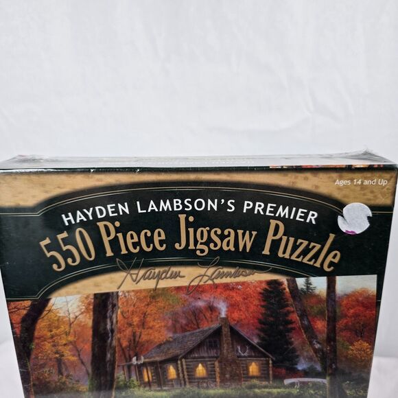 Hayden Lambson's Premier Puzzle 550 Piece Weekend Retreat Jigsaw Sealed New - Picture 2 of 10